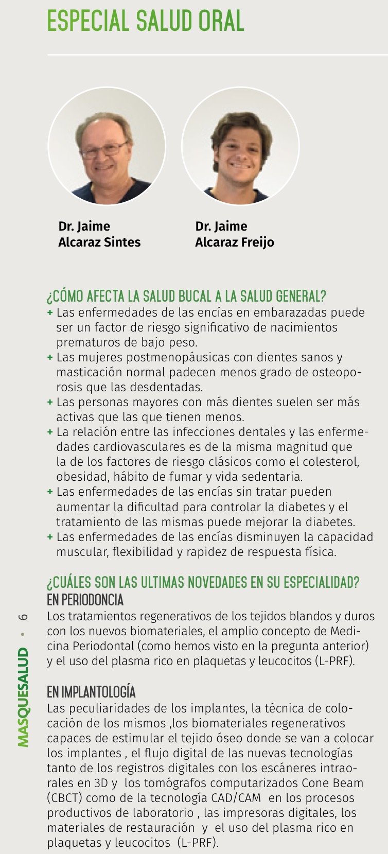 Entrevista Dres.Jaime Alcaraz