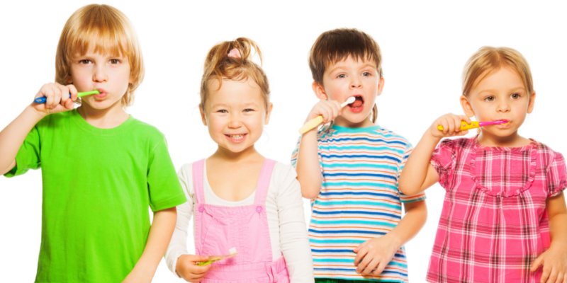 higiene dental en niños