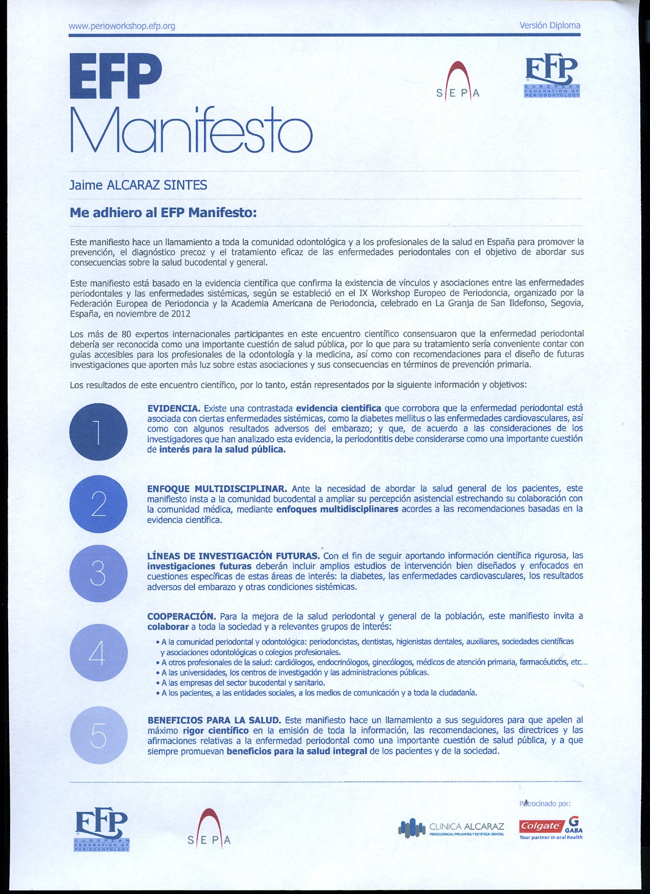 manifiesto efp